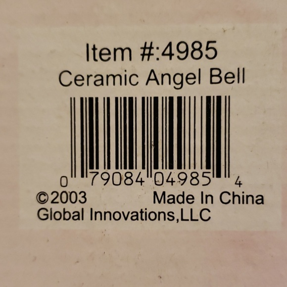 NIB Ceramic Angel Bell - Picture 7 of 7
